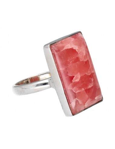Rhodochrosite Random Rectangular Ring...