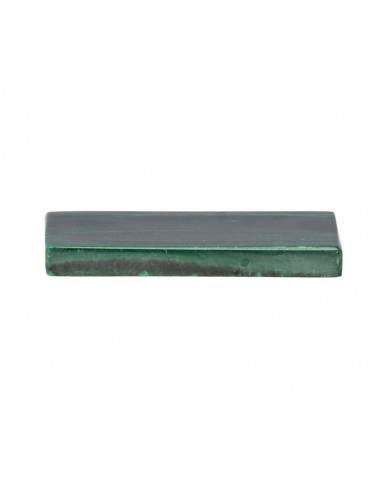 Cabochon rettangolare di malachite (1)