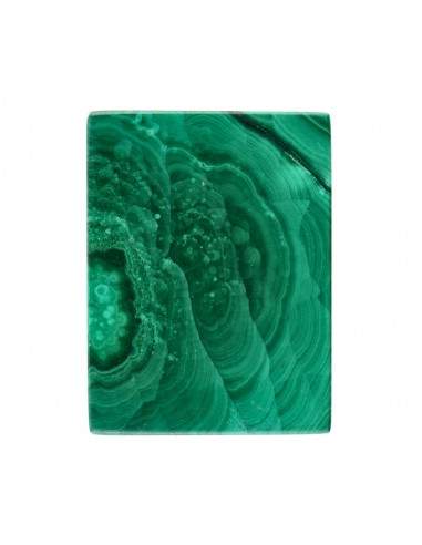 Cabochon rettangolare di malachite (3)