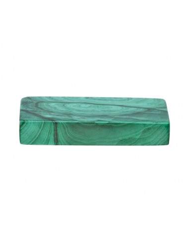 Cabochon rettangolare di malachite (3)