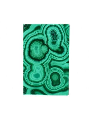 Cabochon rettangolare di malachite (4)