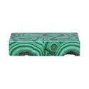 Cabochon rectangulaire de malachite (4)