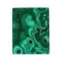 Cabochon rettangolare di Malachite (5)