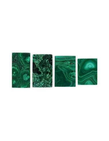 Cabochon rettangolare di malachite (5)