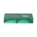 Cabochon rectangulaire de malachite (5)