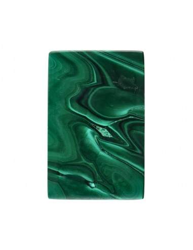 Cabochon rettangolare di malachite (8)