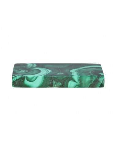 Rectangular Malachite cabochon (8)