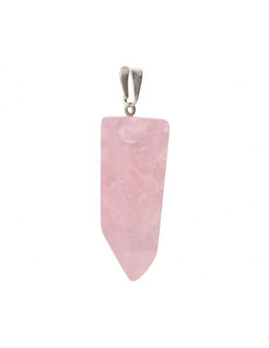 Colgante di Quarzo Rosa Punta Piccola
