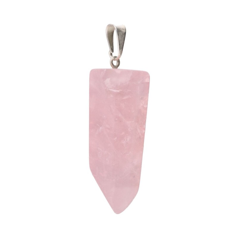 Pendente di Quarzo Rosa Punta Piccola