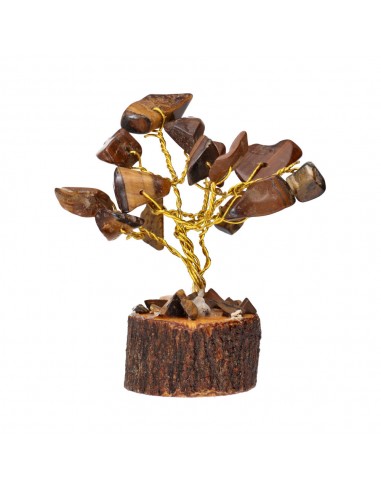 Lot de 12 mini-arbres avec minéraux