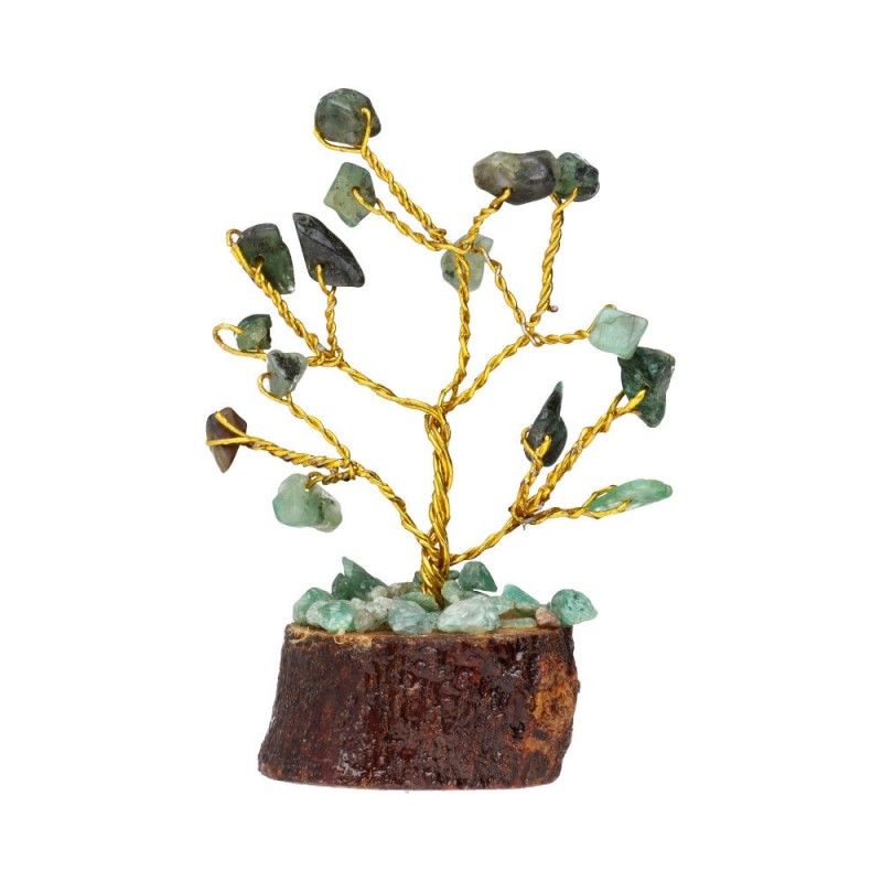 Pacchetto di 12 Mini Alberi con Minerali