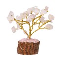 Lot de 12 mini-arbres avec minéraux