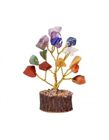 Pack of 12 Mini Trees with Minerals