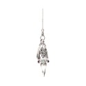Pendule 60cm Anges du Gotland avec Opale et Améthyste en Argent Sterling 925