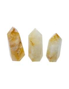 Polished Hematoid Quartz Tips 2