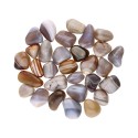 Gray Agate Rhodies 2x1cm