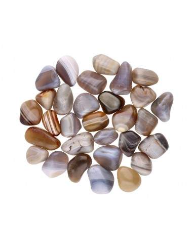 Agate grise Rhodies 3 x 2cm