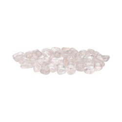 Pietre levigate di quarzo bianco 2 x 1 cm