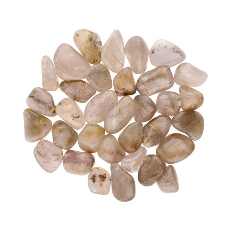 Pietre di Quarzo Rutilato 2x1cm