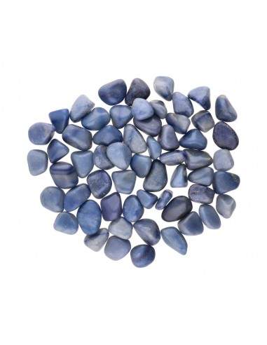 Ciottoli di quarzo blu 2x1cm
