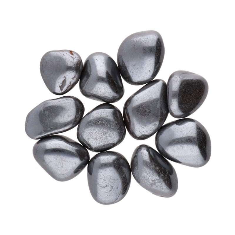 Pietre levigate di ematite 2 x 1 cm