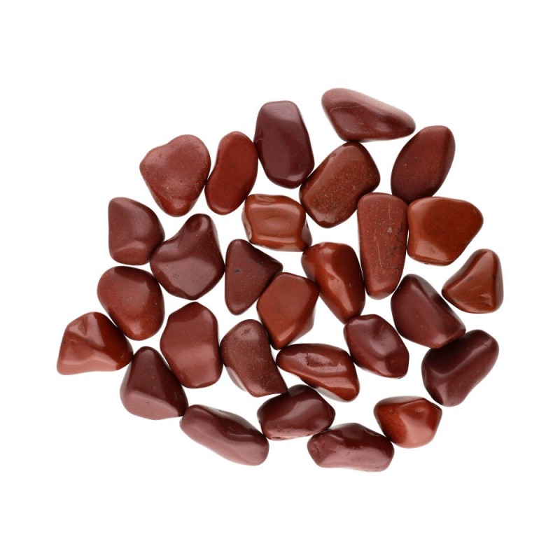 Pietre di Giada Rossa 2x1cm