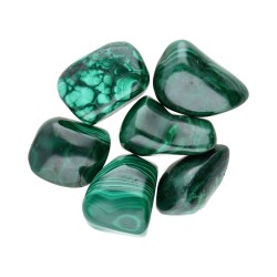 Pietre levigate di malachite T-3 e T-5