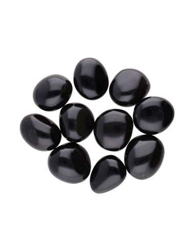 Obsidiana arco-íris ródio ródio 3x2cm