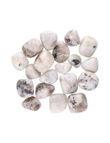 Pietre di Luna arrotondate, 3x2cm.