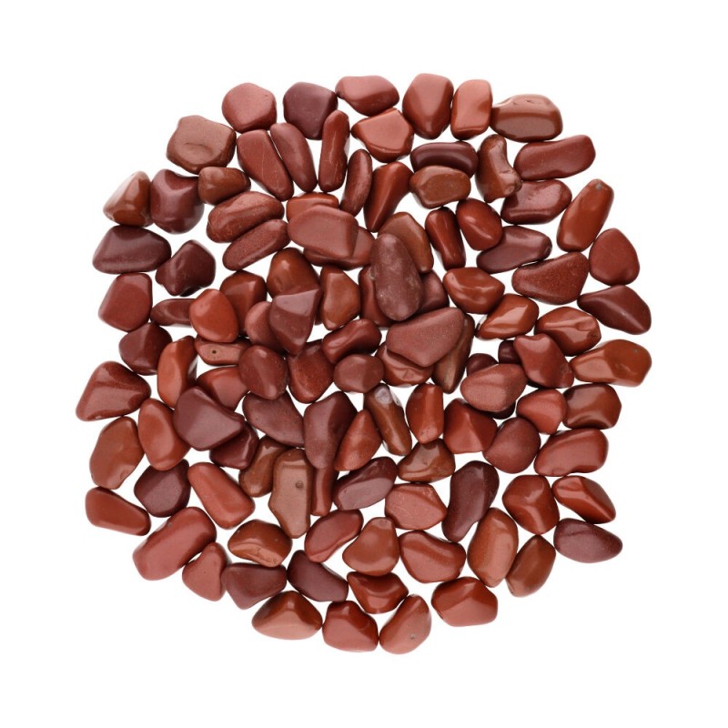 Pietre di Giada Rossa 2x1cm