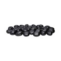 Obsidienne arc-en-ciel Rhodium Rhodium 3x2cm