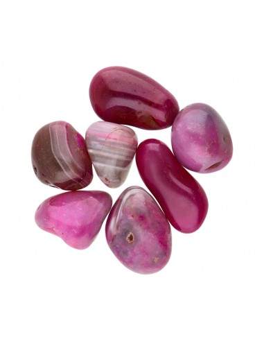 Dyed Pink Agate Rhodies 4x3cm
