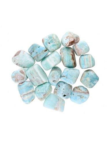 Sfere di aragonite blu