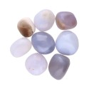 Rhodes de calcédoine bleue turque 4x3cm