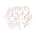 Rhodes en quartz blanc 4x3cm