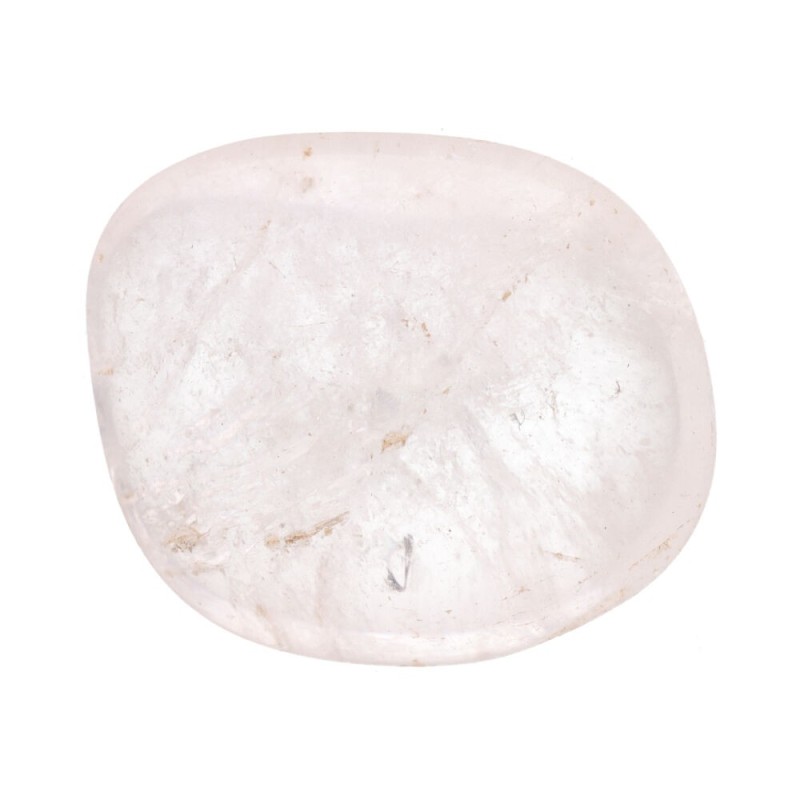 Pietre levigate di quarzo bianco 4x3 cm
