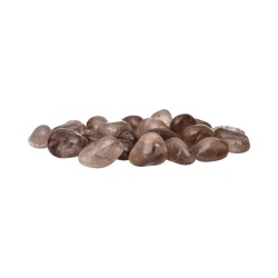 Quartzo esfumaçado rolado 3x2cm