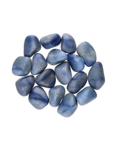 Ciottoli di quarzo blu 3x2cm