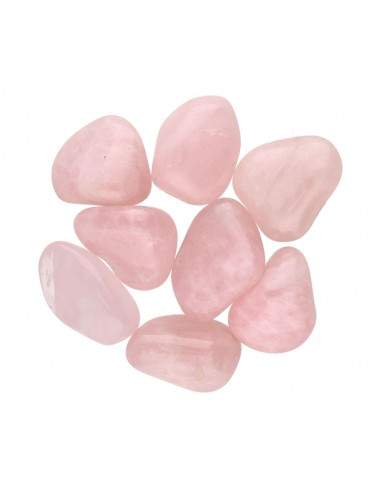 Pietre di quarzo rosa arrotondate,...