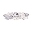 Galets de Howlite 3x4cm