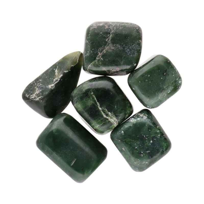 Rodati di Giada Nephrite 3x2cm