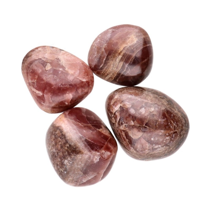 Pietre levigate di rodocrosite 3x4 cm