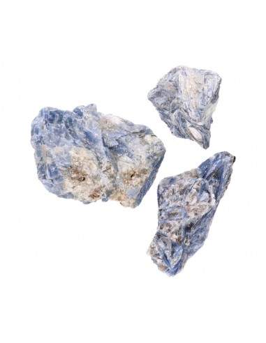 Cyanite naturelle dans une matrice