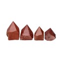 Semipolished Red Jasper Tips
