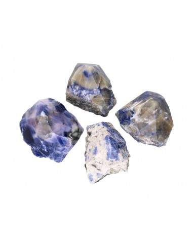 Pointes de sodalite semi-polies