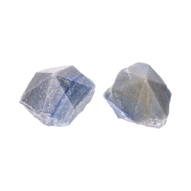 Punte Semipolished di Quarzo Blu