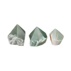 Punte Semipolished di Quarzo Verde