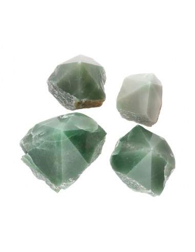 Semipolished Green Quartz Points