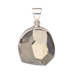 Pendente in Pirite in Argento Sterling 925 (81E)