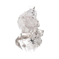 Pendente in Quarzo Hérkimer in Argento Sterling 925 (93E)